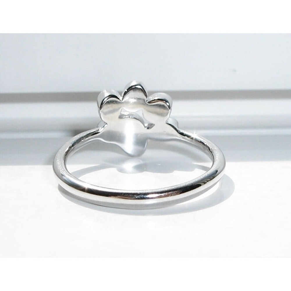 925 STERLING SILVER Adorable Paw Design Ring - Picture 9 of 14